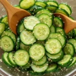 salade de concombre asiatique
