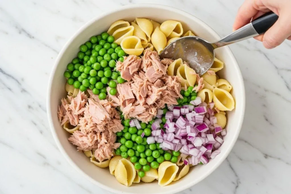 salade de pâtes ingrédients