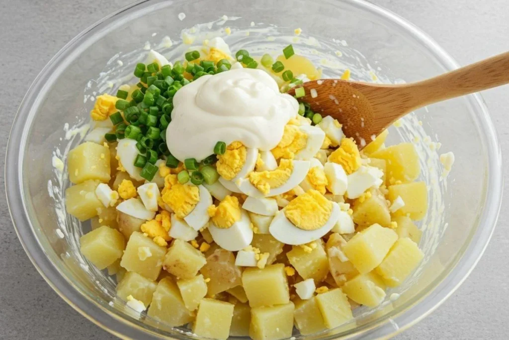 salade pomme de terre mayonnaise