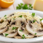Salade de champignons crus