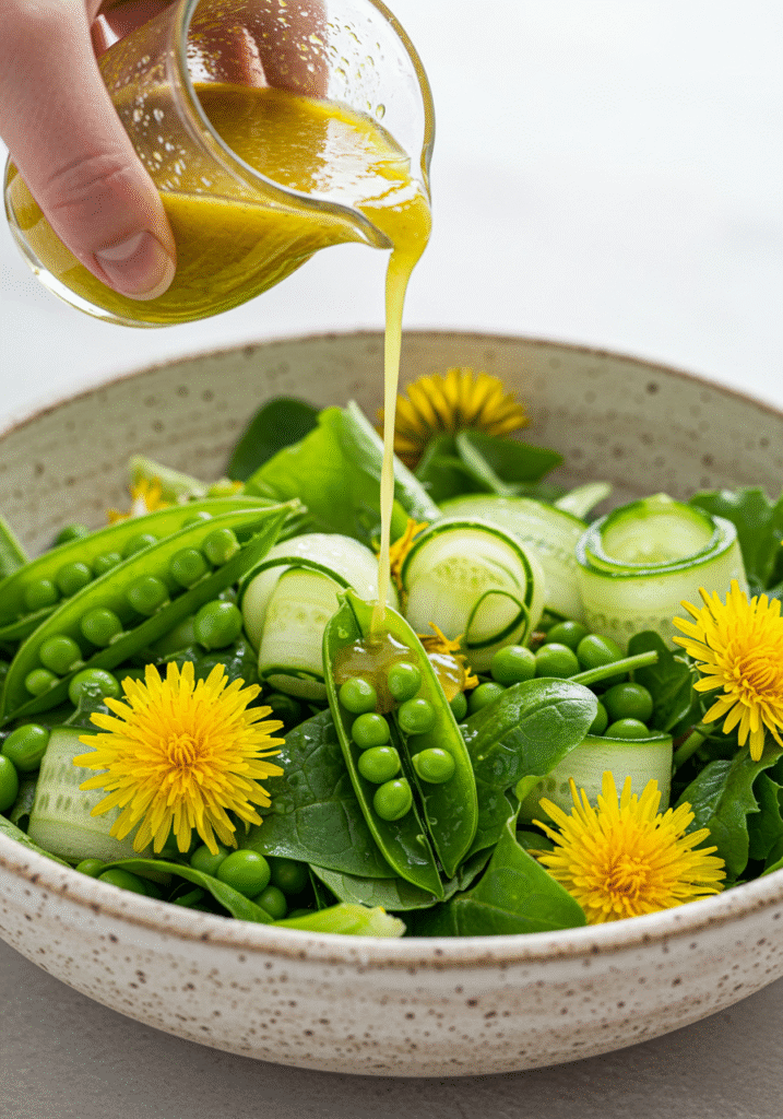 recette de pissenlit en salade
