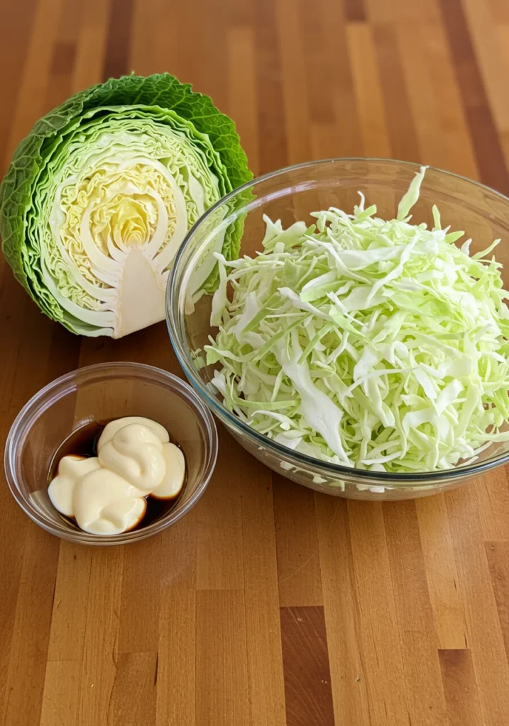 sauce salade de choux japonais