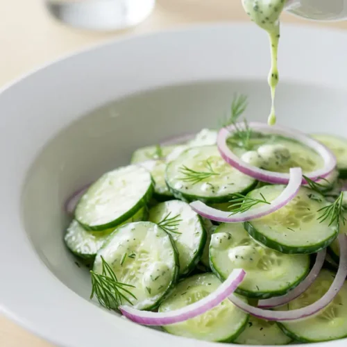salade de concombre