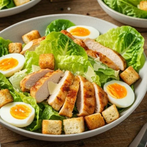 Vraie recette salade césar poulet