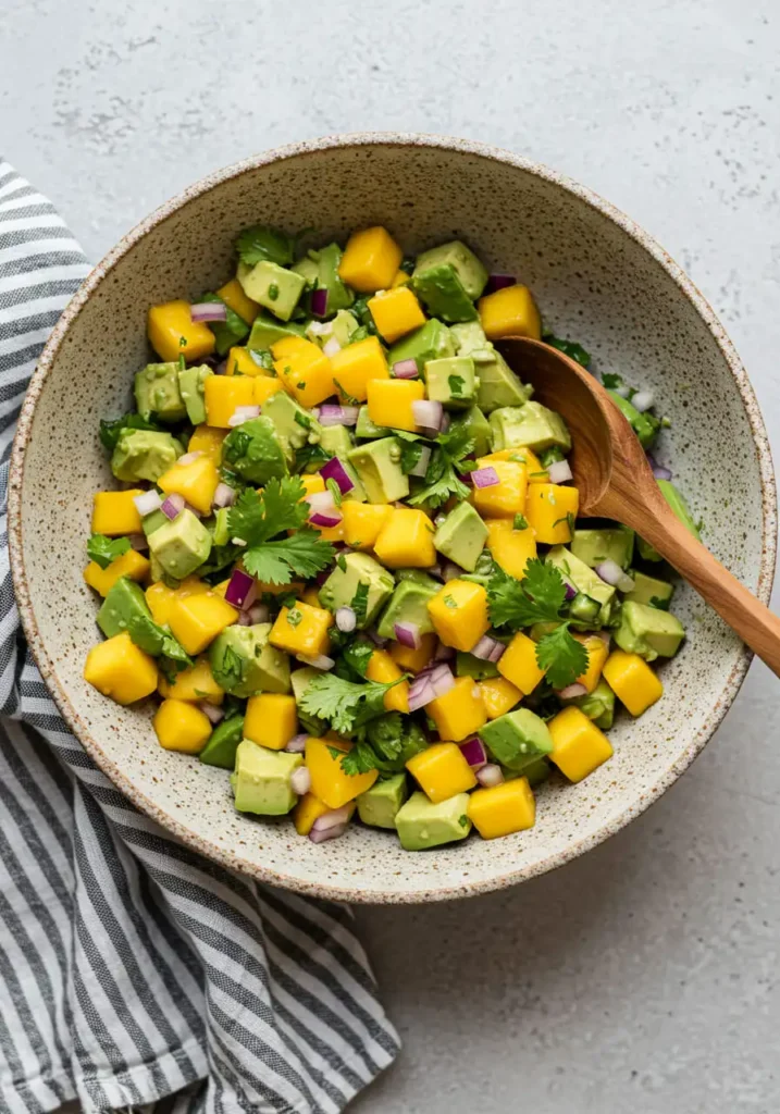 salade de mangue avocat