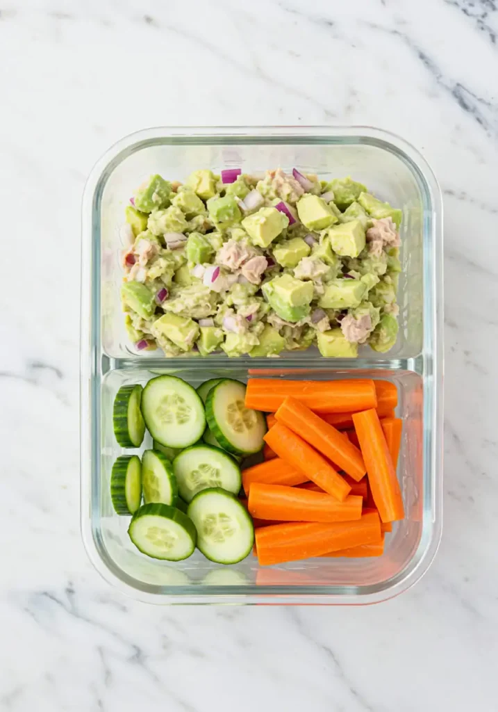 salade de thon en boite ingredients