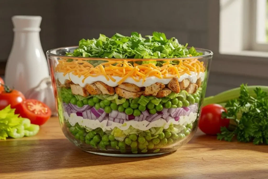 Salade 7 étages