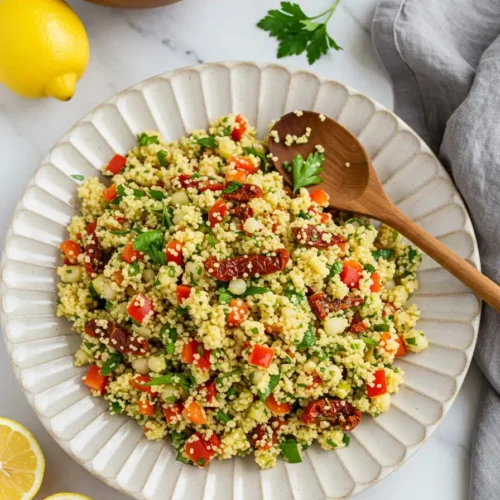 Salade de couscous aux légumes