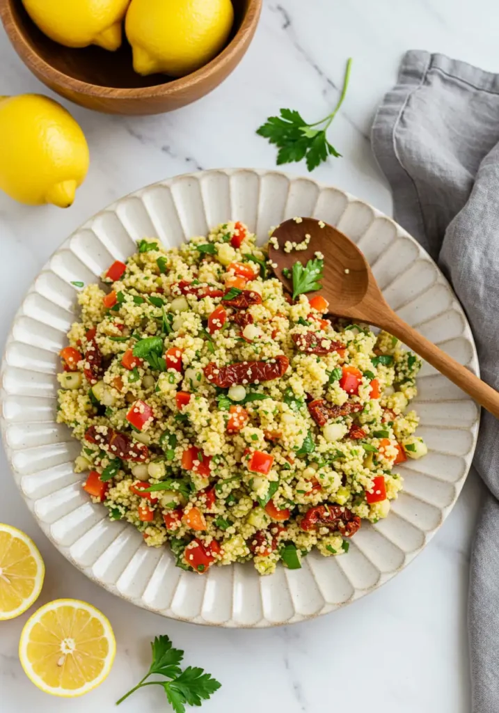 Salade de couscous aux légumes