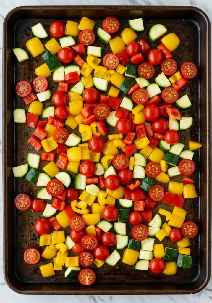 couscous aux légumes rôtis