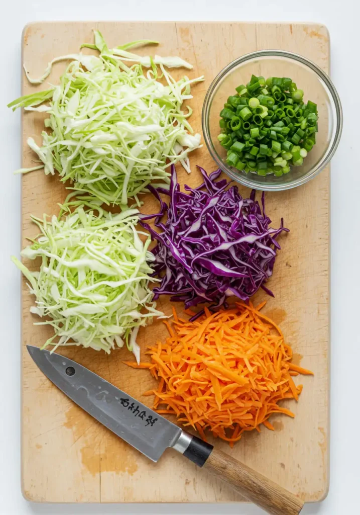 salade de chou crémeuse ingredients
