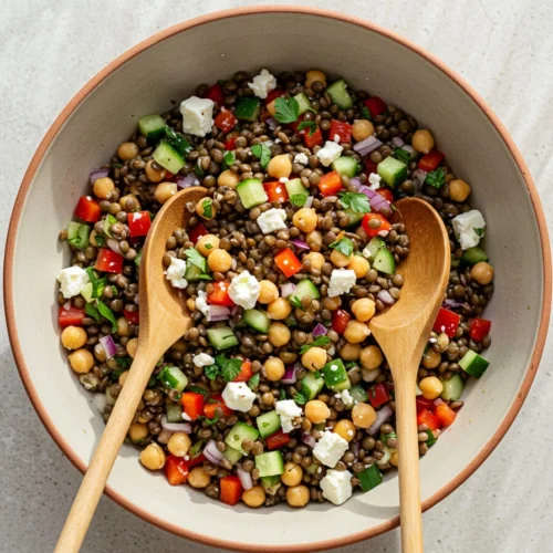 salade de lentilles libanaise