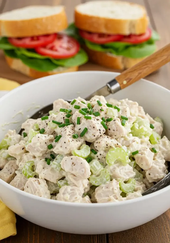 salade de poulet mayonnaise