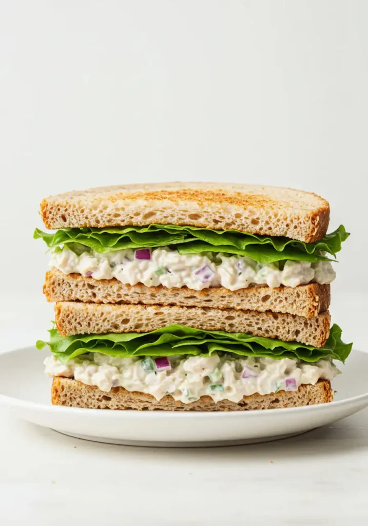 salade de poulet pour sandwich