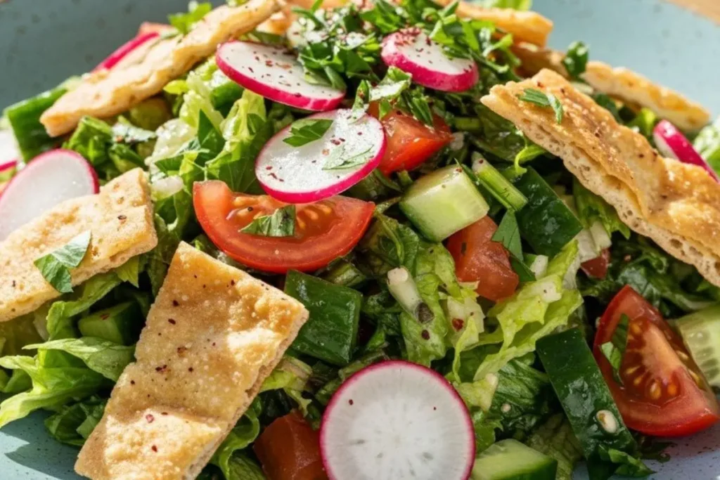 salade fattouche recette